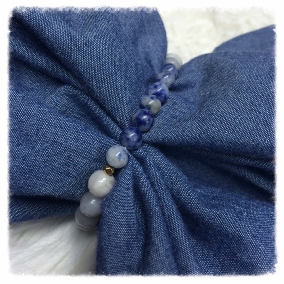 all Natural Semi Precious Stone Bracelet - Picture 2 of 4